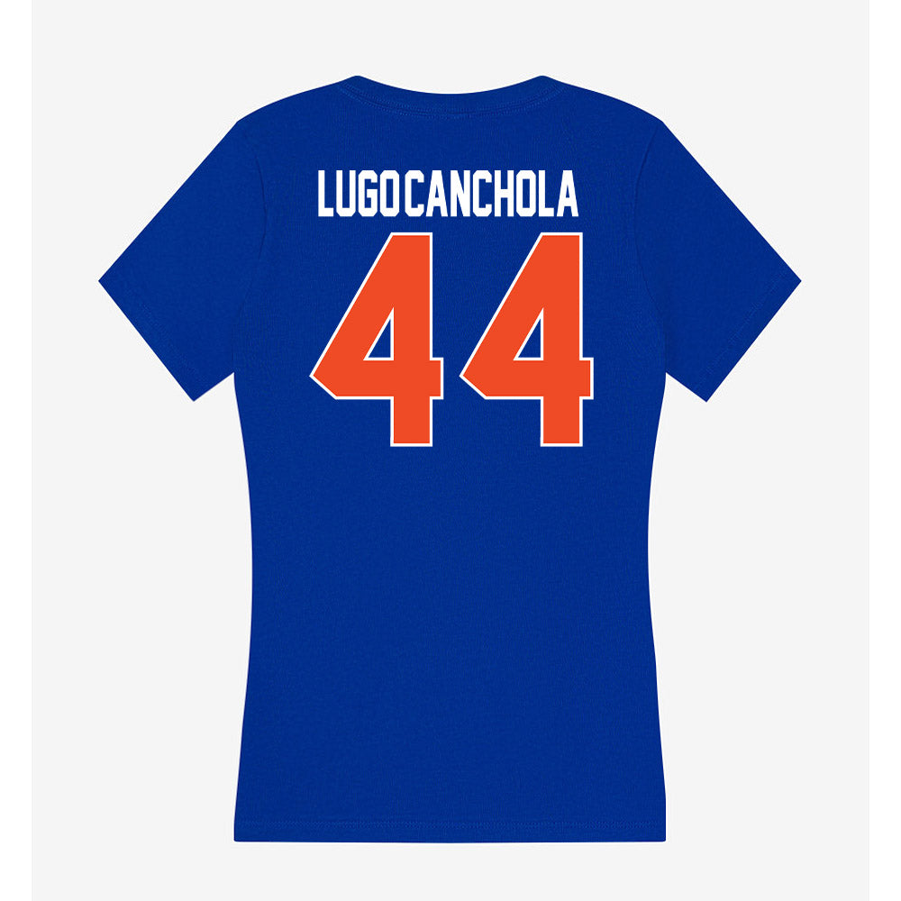 Florida - NCAA Baseball : Ernesto Lugo-Canchola - Women's V-Neck T-Shirt-1