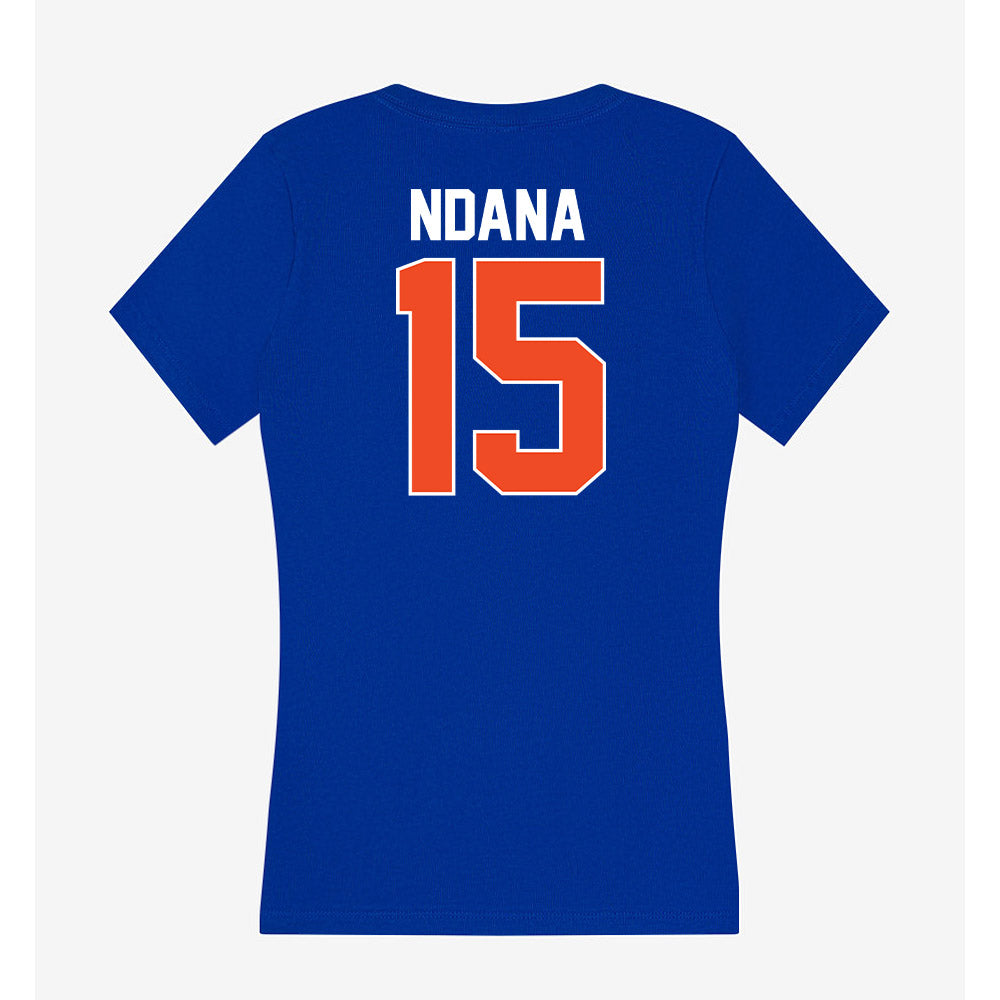 Florida - NCAA Women's Soccer : Conamora Ndana - Women's V-Neck T-Shirt-1