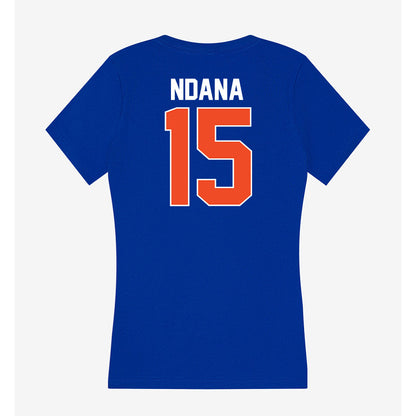 Florida - NCAA Women's Soccer : Conamora Ndana - Women's V-Neck T-Shirt-1