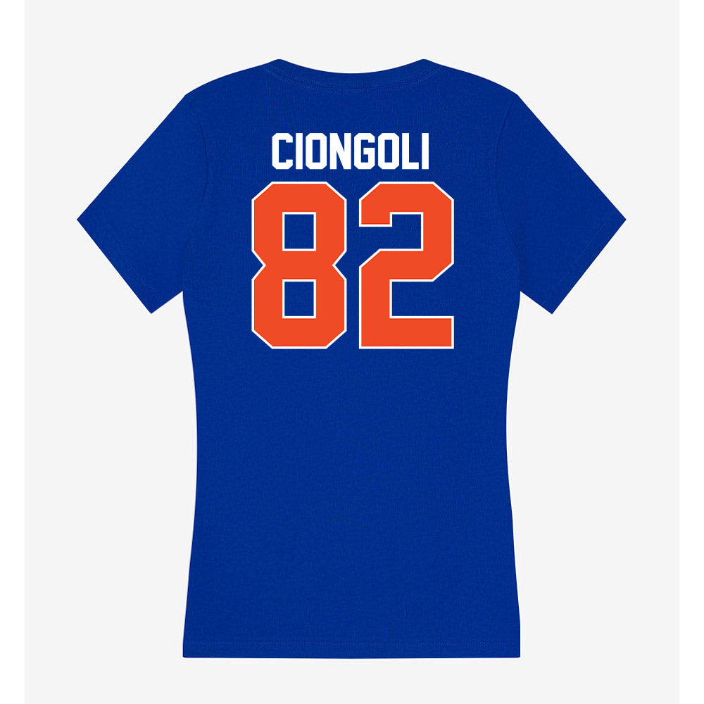 Florida - NCAA Football : Ace Ciongoli - Women's V-Neck T-Shirt-1