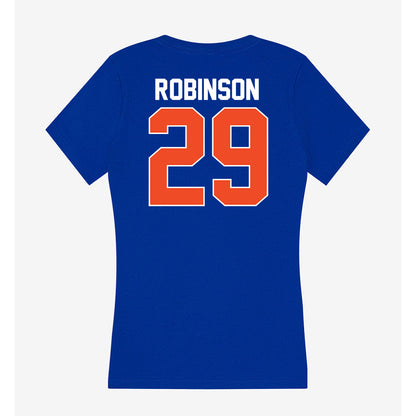 Florida - NCAA Football : Jaden Robinson - Women's V-Neck T-Shirt-1