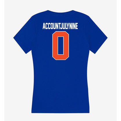 Florida - NCAA Football : Test AccountJulyNine - Women's V-Neck T-Shirt-1