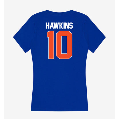 Florida - NCAA Football : Jerrae Hawkins - Women's V-Neck T-Shirt-1