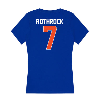Florida - NCAA Softball : Keagan Rothrock - Women's V-Neck T-Shirt-1