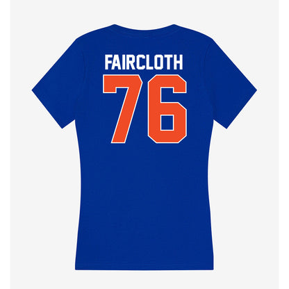 Florida - NCAA Football : Mark Faircloth - Women's V-Neck T-Shirt-1