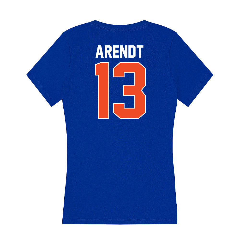 Florida - NCAA Women's Lacrosse : Maureen Arendt - Women's V-Neck T-Shirt-1