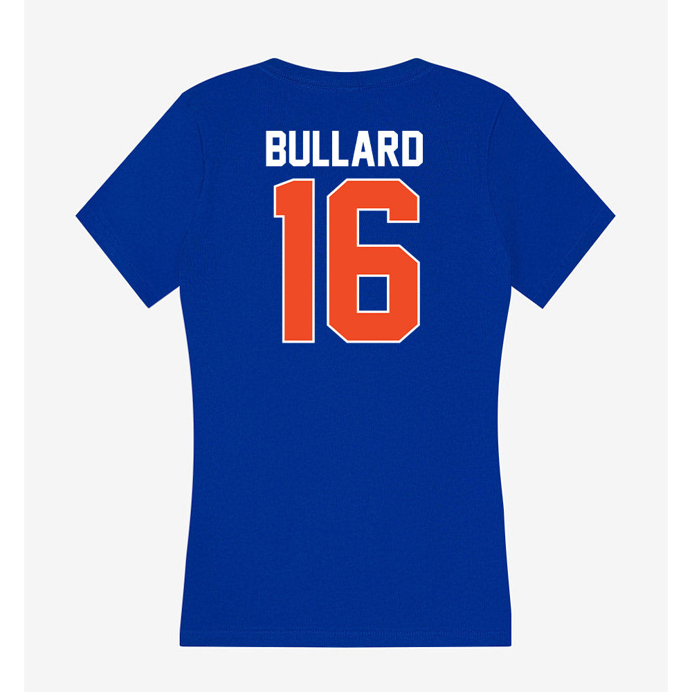 Florida - NCAA Football : TJ Bullard - Women's V-Neck T-Shirt-1