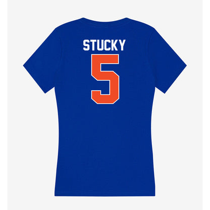 Florida - NCAA Women's Volleyball : Alexis Stucky - Classic Shersey Women's V-Neck T-Shirt-1