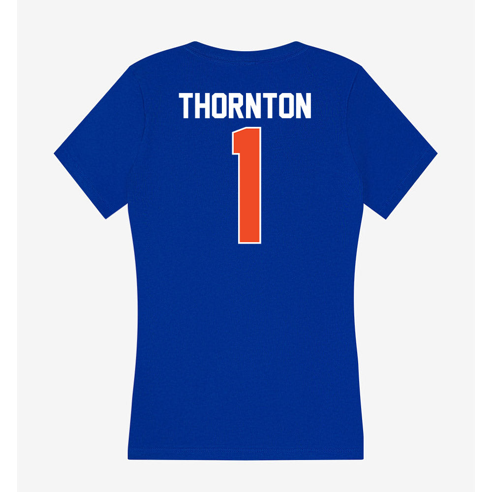 Florida - NCAA Football : Bryce Thornton - Women's V-Neck T-Shirt-1