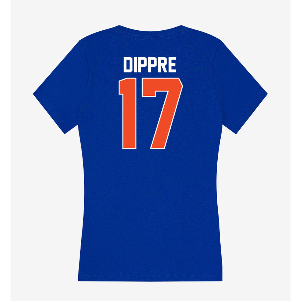Florida - NCAA Football : Lacota Dippre - Women's V-Neck T-Shirt-1