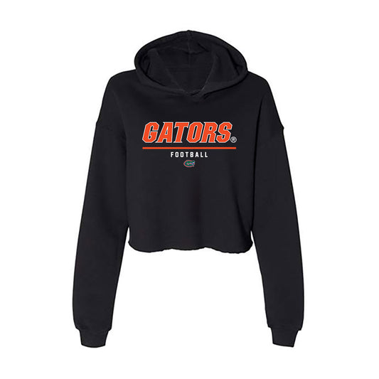 Florida - NCAA Football : Mason Clinton - Women's Crop Fleece Hoodie-0