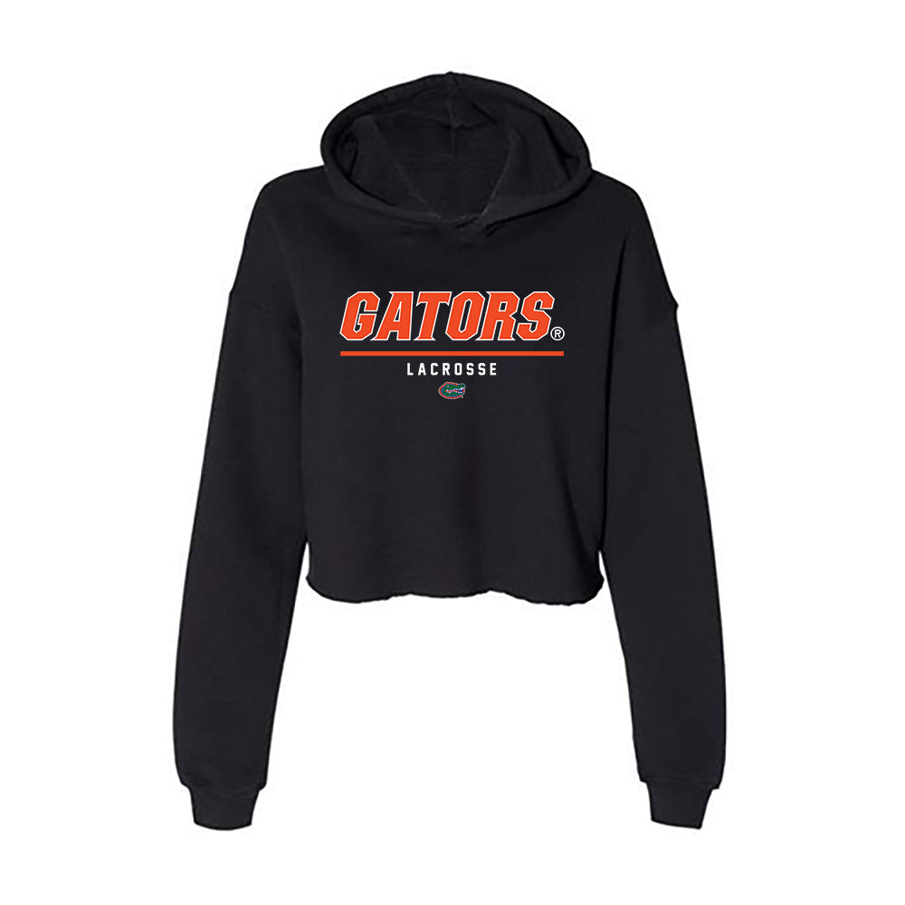 Florida - NCAA Women's Lacrosse : Clark Hamilton - Women's Crop Fleece Hoodie-0