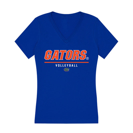 Florida - NCAA Women's Volleyball : Isabella Lee - Classic Shersey Women's V-Neck T-Shirt-0
