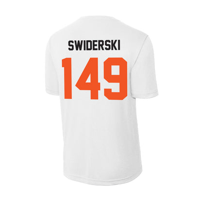 Oklahoma State - NCAA Wrestling : Casey Swiderski - Activewear T-Shirt-1