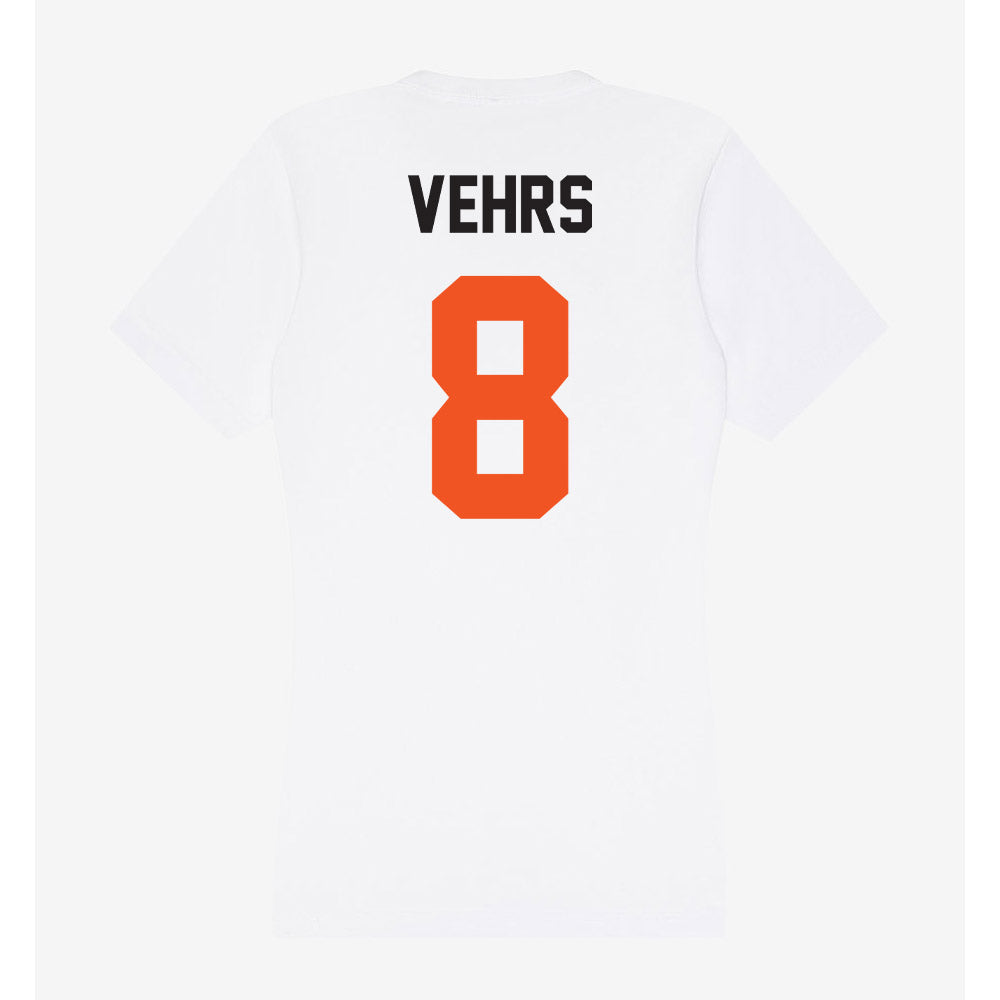 Oklahoma State - NCAA Football : Broderick Vehrs - Women's V-Neck T-Shirt-1
