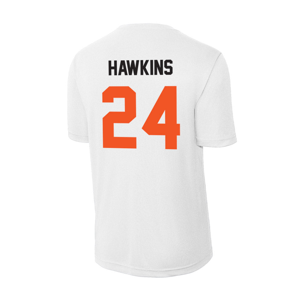 Oklahoma State - NCAA Football : Caleb Hawkins - Activewear T-Shirt-1