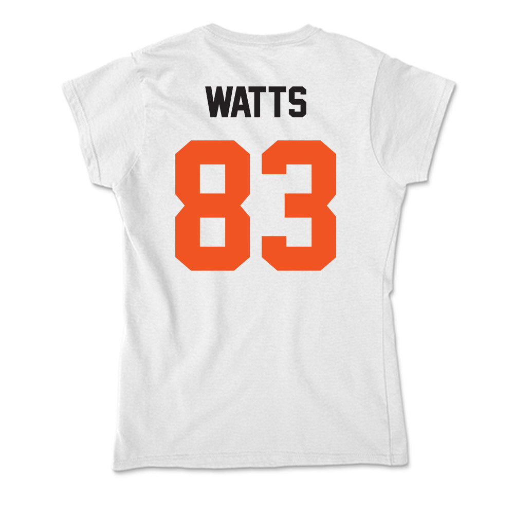 Oklahoma State - NCAA Football : Ty Watts - Soft Style Women’s T-Shirt-1