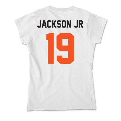 Oklahoma State - NCAA Football : DJ Jackson Jr - Soft Style Women’s T-Shirt-1