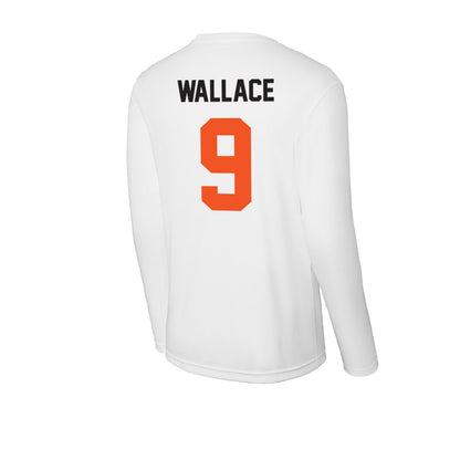 Oklahoma State - NCAA Baseball : Danny Wallace - Activewear Long Sleeve T-Shirt-1