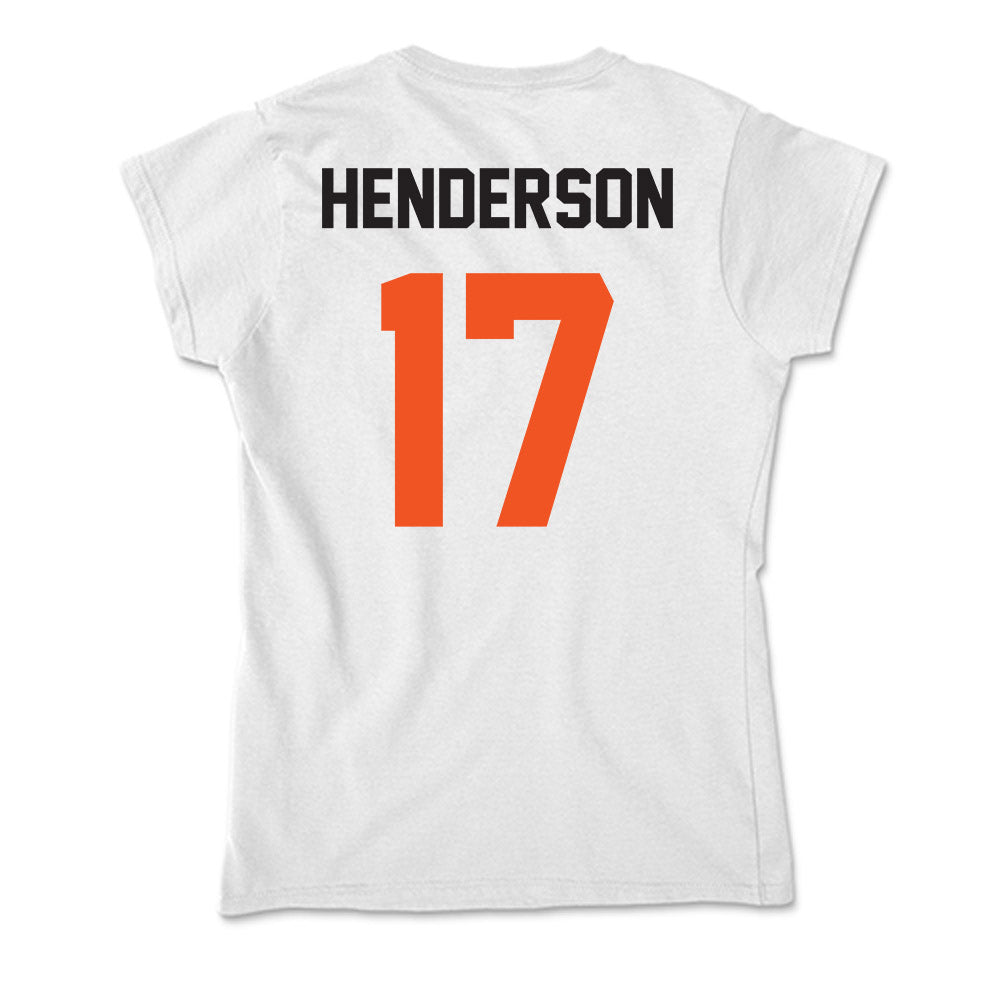 Oklahoma State - NCAA Softball : Montgomery Henderson - Soft Style Women’s T-Shirt-1