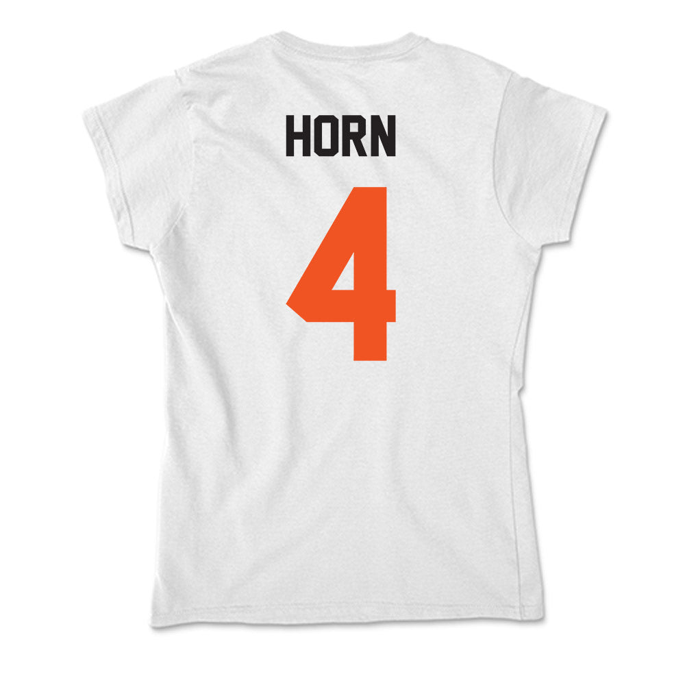 Oklahoma State - NCAA Football : Maurion Horn - Soft Style Women’s T-Shirt-1
