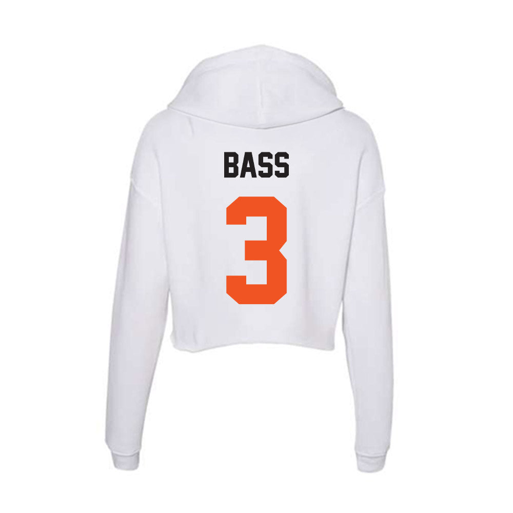 Oklahoma State - NCAA Women's Soccer : Avery Bass - Women's Crop Fleece Hoodie-1