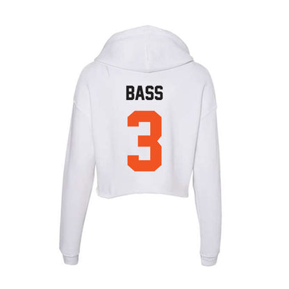 Oklahoma State - NCAA Women's Soccer : Avery Bass - Women's Crop Fleece Hoodie-1