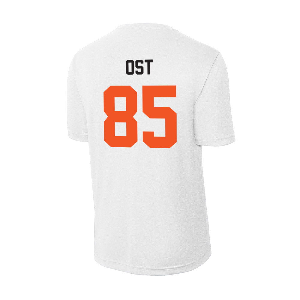Oklahoma State - NCAA Football : Nate Ost - Activewear T-Shirt-1
