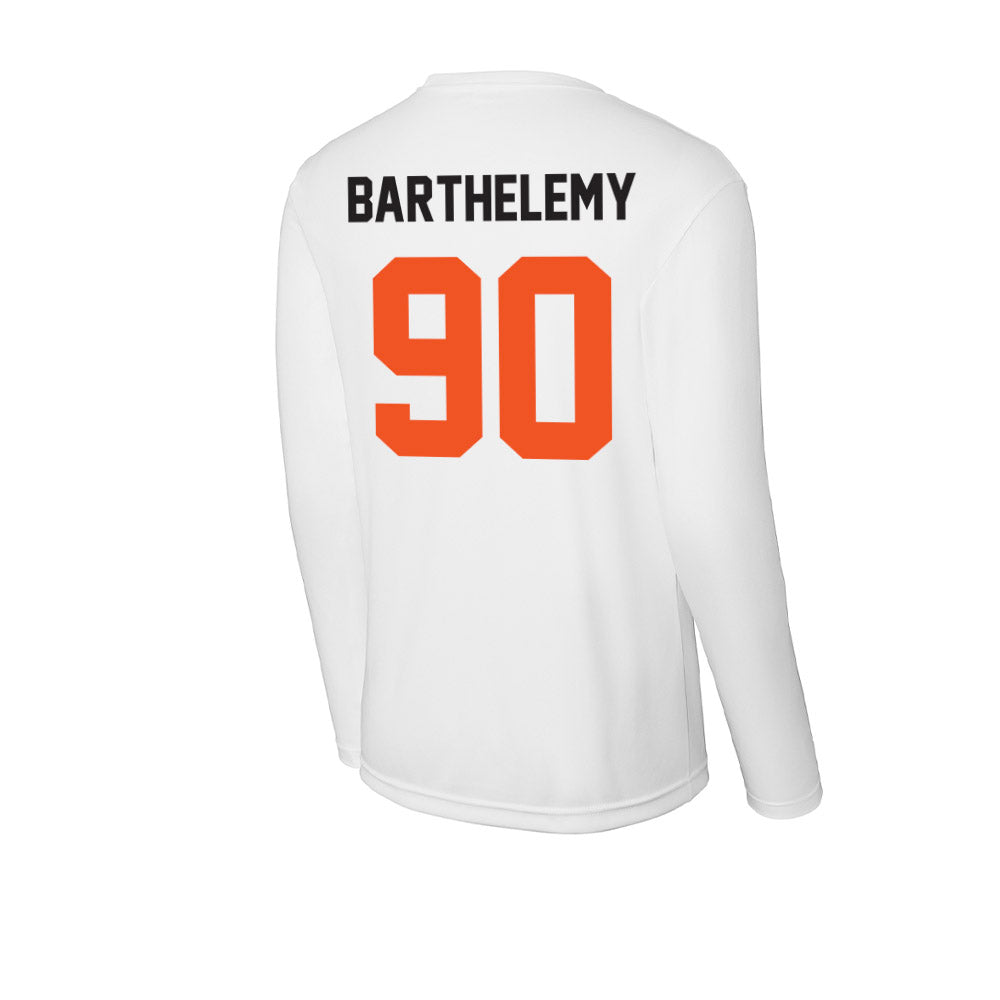 Oklahoma State - NCAA Football : Savion Barthelemy - Activewear Long Sleeve T-Shirt-1