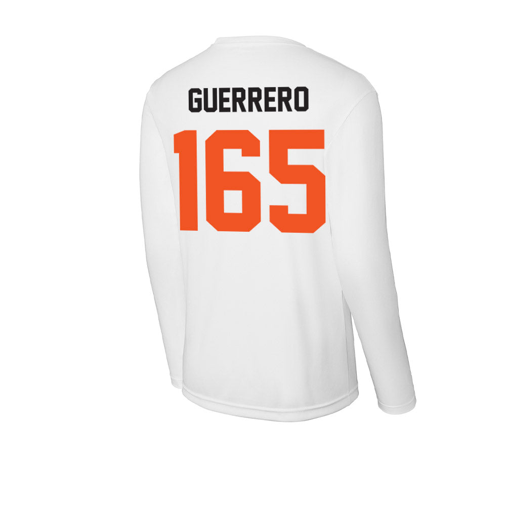 Oklahoma State - NCAA Wrestling : Ishmael Guerrero - Activewear Long Sleeve T-Shirt-1