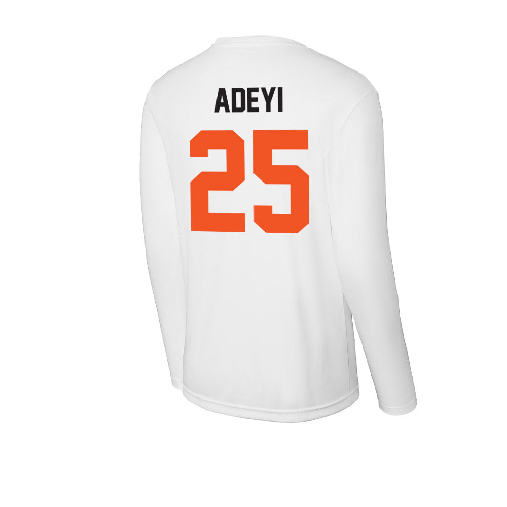 Oklahoma State - NCAA Football : Ayo Adeyi - Activewear Long Sleeve T-Shirt-1