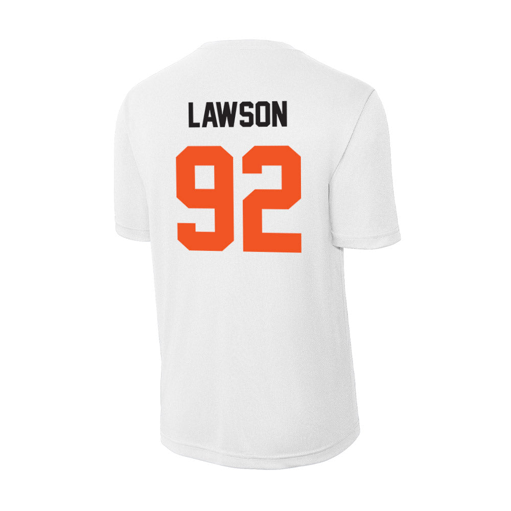 Oklahoma State - NCAA Football : Jerry Lawson - Activewear T-Shirt-1