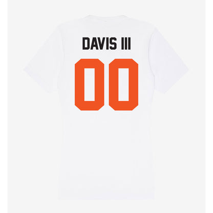 Oklahoma State - NCAA Football : Marrel Davis III - Women's V-Neck T-Shirt-1