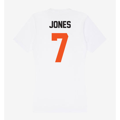 Oklahoma State - NCAA Women's Soccer : Katie Jones - Women's V-Neck T-Shirt-1