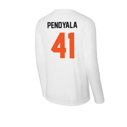 Oklahoma State - NCAA Football : Gabe Pendyala - Activewear Long Sleeve T-Shirt-1