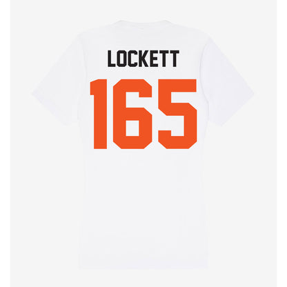 Oklahoma State - NCAA Wrestling : LaDarion Dee Lockett - Women's V-Neck T-Shirt-1