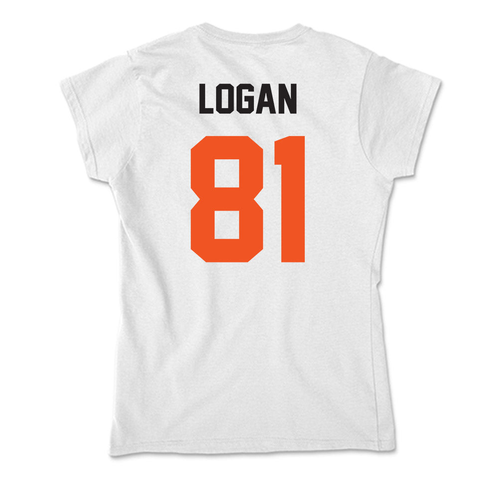 Oklahoma State - NCAA Football : Luke Logan - Soft Style Women’s T-Shirt-1