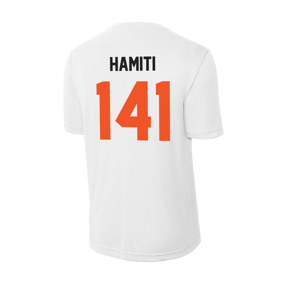 Oklahoma State - NCAA Wrestling : Jake Hamiti - Activewear T-Shirt-1