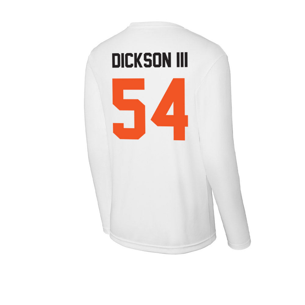 Oklahoma State - NCAA Football : Johnny Dickson III - Activewear Long Sleeve T-Shirt-1