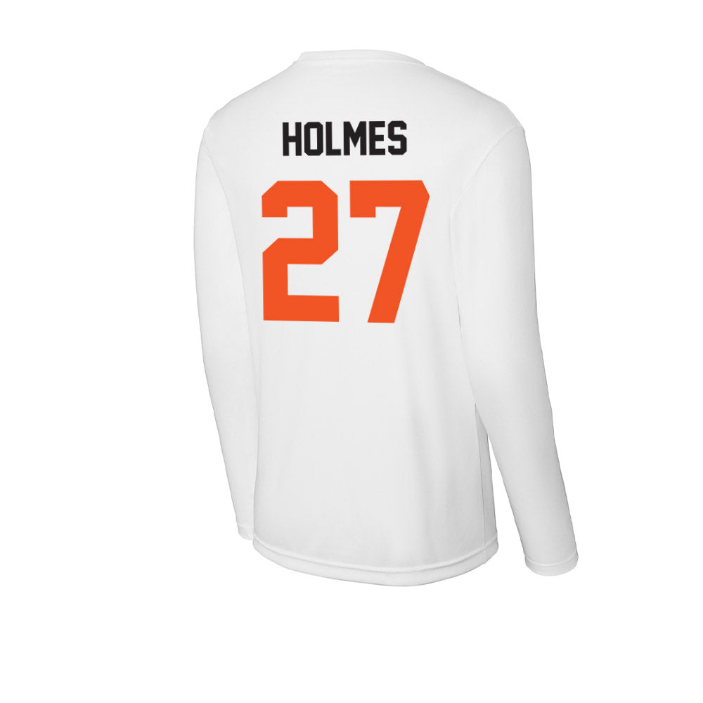 Oklahoma State - NCAA Football : Vincent Holmes - Classic Shersey Activewear Long Sleeve T-Shirt-1