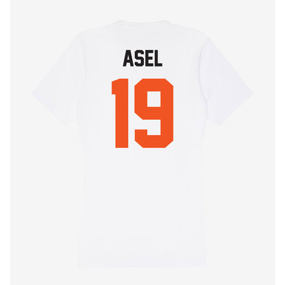 Oklahoma State - NCAA Women's Soccer : Madison Asel - Women's V-Neck T-Shirt-1
