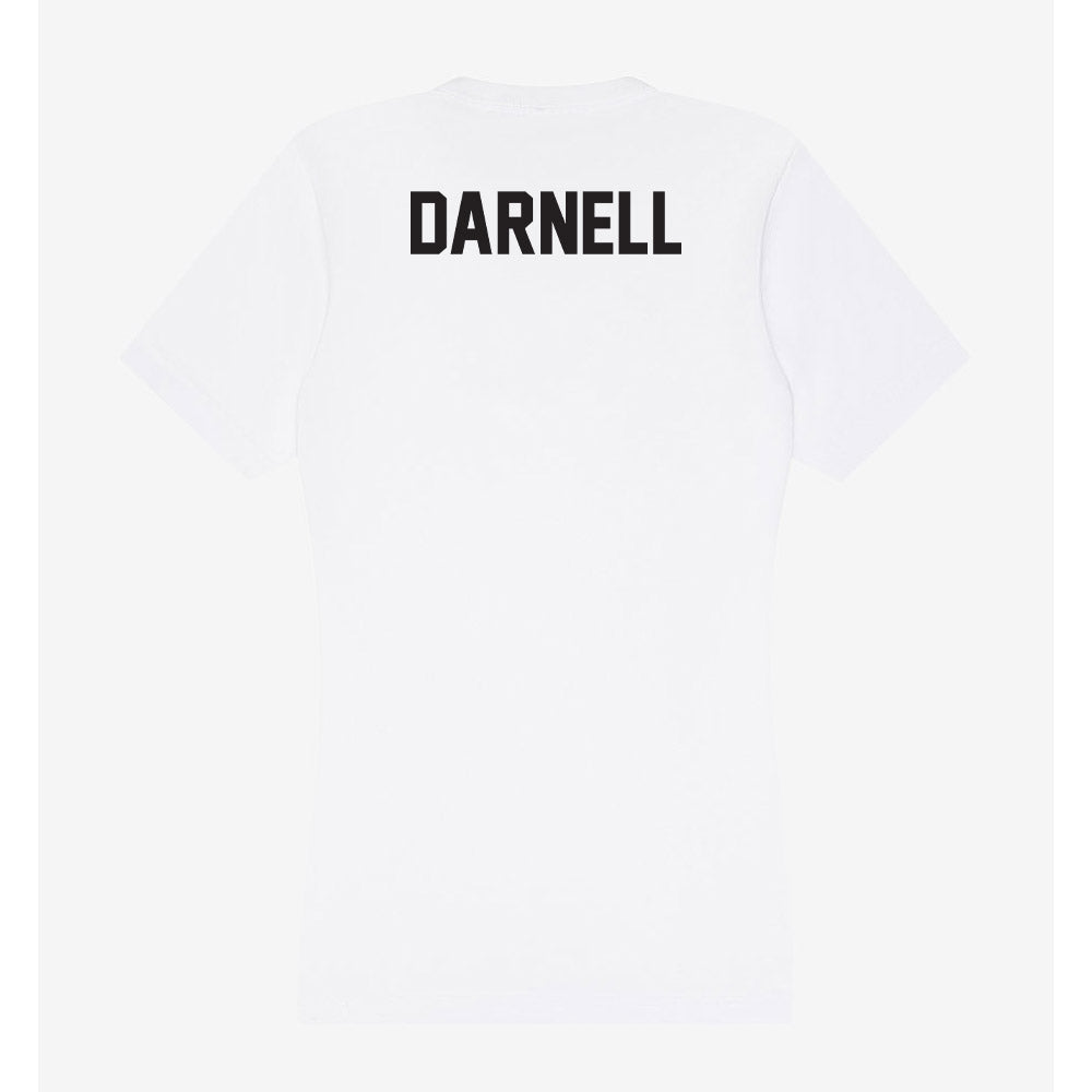 Oklahoma State - NCAA Men's Track & Field : Noah Darnell - Women's V-Neck T-Shirt-1
