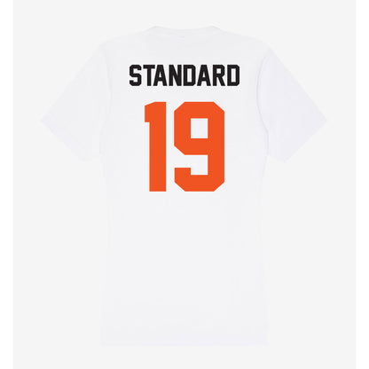 Oklahoma State - NCAA Football : Dayvon Standard - Women's V-Neck T-Shirt-1