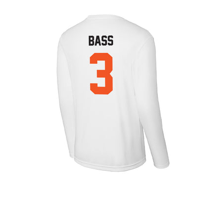 Oklahoma State - NCAA Women's Soccer : Avery Bass - Activewear Long Sleeve T-Shirt-1