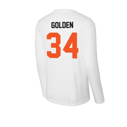 Oklahoma State - NCAA Baseball : Josiah Golden - Activewear Long Sleeve T-Shirt-1