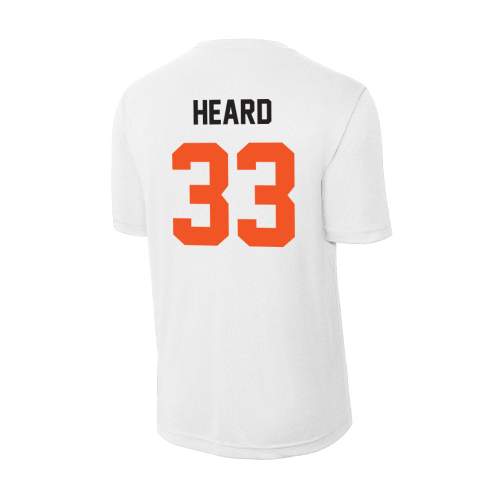 Oklahoma State - NCAA Women's Basketball : Tyla Heard - Activewear T-Shirt-1