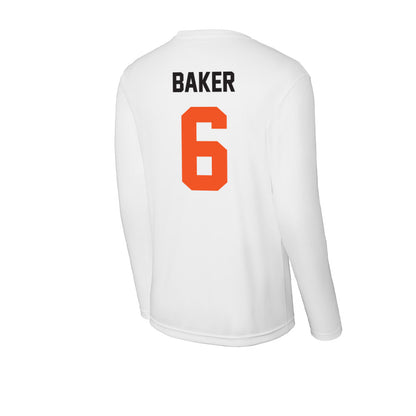 Oklahoma State - NCAA Women's Soccer : Sophia Baker - Activewear Long Sleeve T-Shirt-1