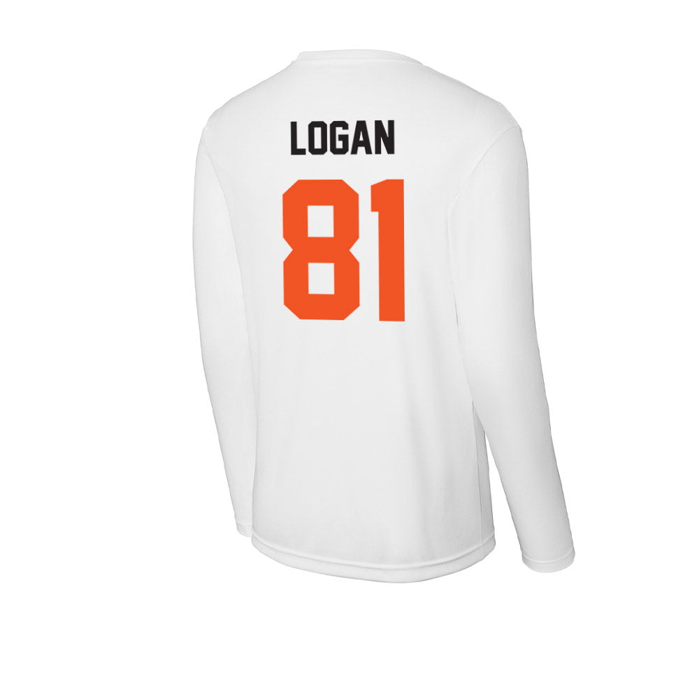 Oklahoma State - NCAA Football : Luke Logan - Activewear Long Sleeve T-Shirt-1