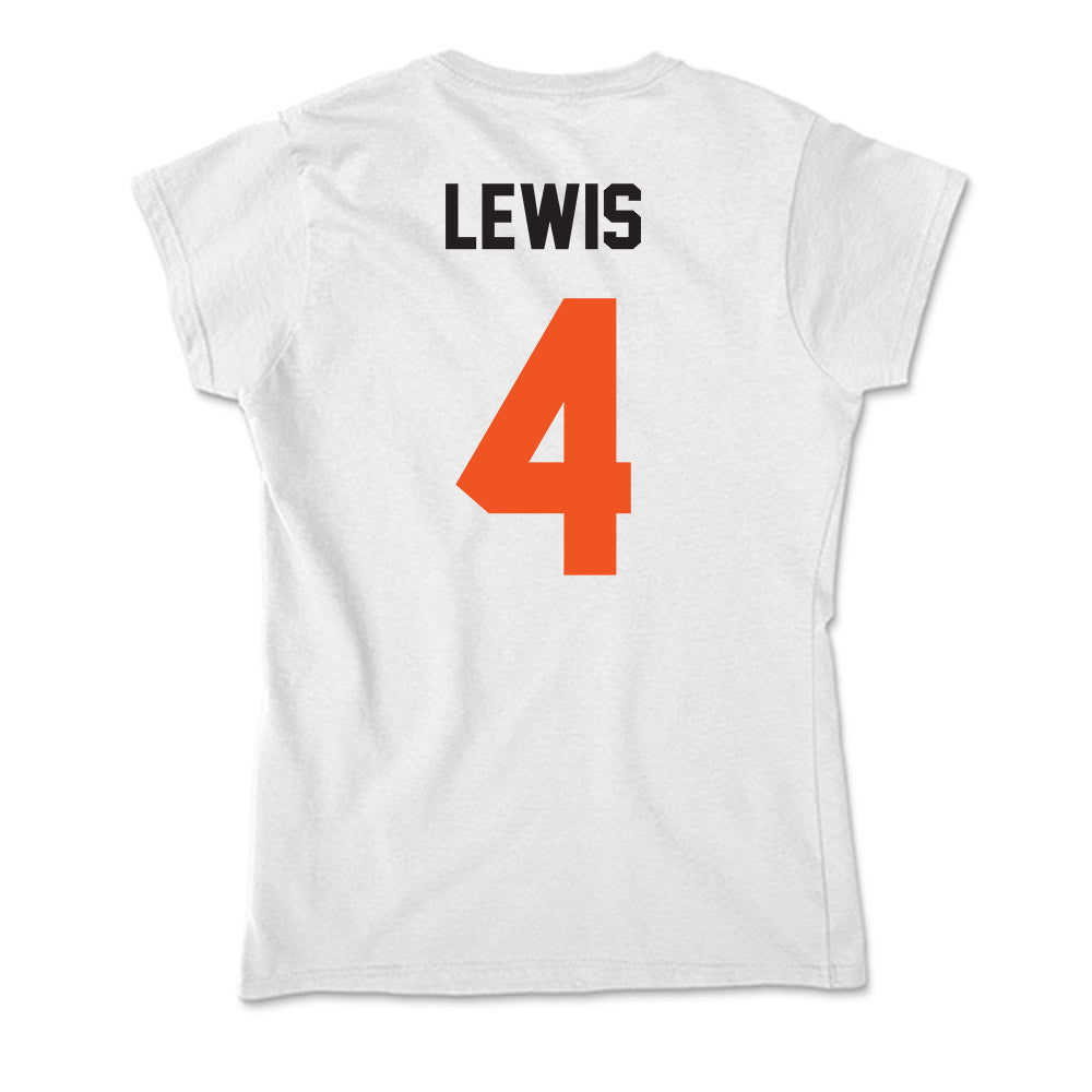 Oklahoma State - NCAA Football : Terrence Lewis - Soft Style Women’s T-Shirt-1