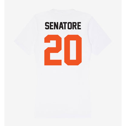 Oklahoma State - NCAA Women's Soccer : Emily Senatore - Women's V-Neck T-Shirt-1